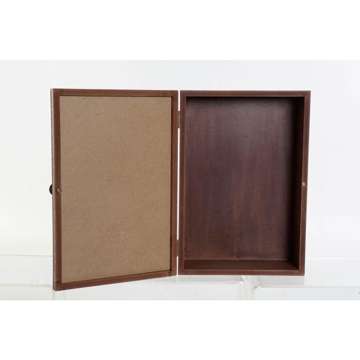 Caja Decorativa DKD Home Decor Moderno Madera MDF (18 x 7 x 26 cm) 2 Caja Decorativa DKD Home Decor Moderno Madera MDF (18 x 7 x 26 cm) 2