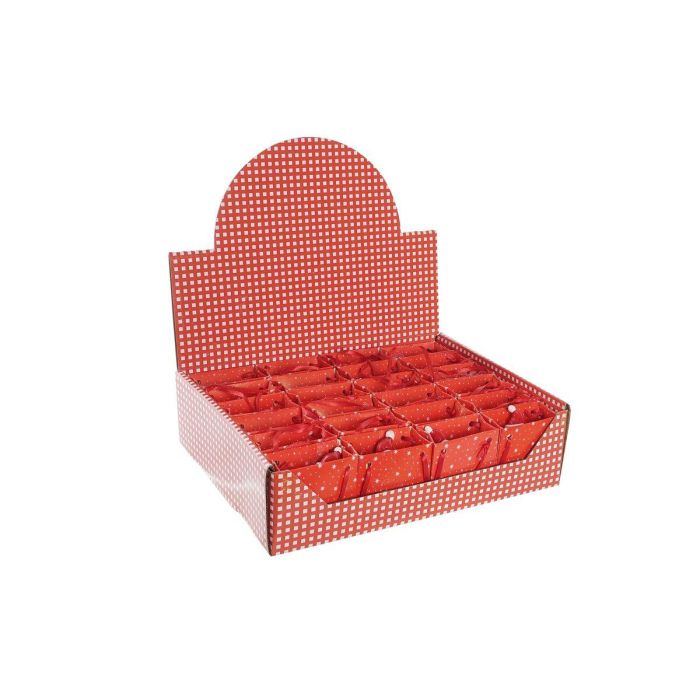 Figura Navidad Tradicional DKD Home Decor Rojo Blanco 2.5 x 4 x 3.5 cm (4 Unidades) 1 Figura Navidad Tradicional DKD Home Decor Rojo Blanco 2.5 x 4 x 3.5 cm (4 Unidades) 1