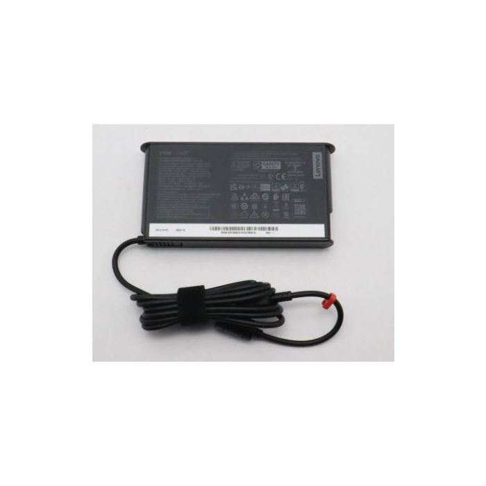 Lenovo 170W AC adapter for Lenovo ThinkPad laptops, 20V output, 8.5A current, yellow slim tip connector, universal input voltage. Lenovo 170W AC adapter for Lenovo ThinkPad laptops, 20V output, 8.5A current, yellow slim tip connector, universal input voltage.