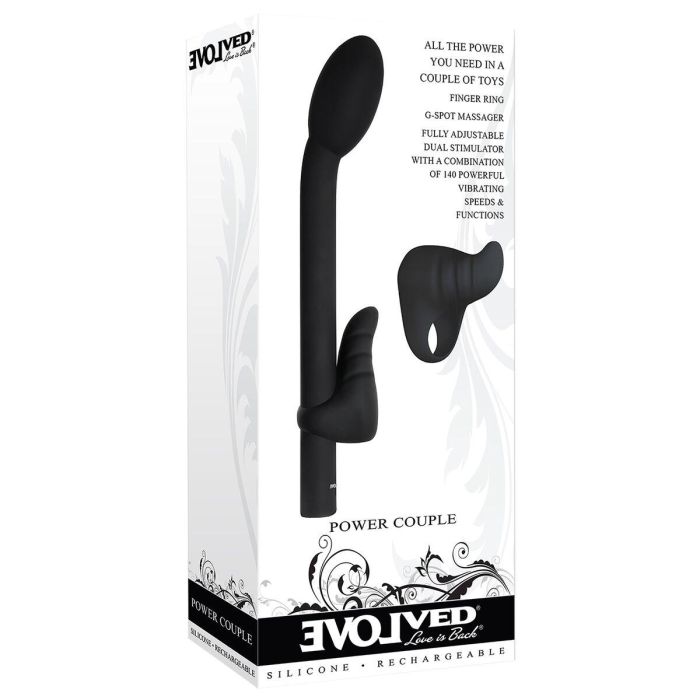 Vibrador Punto G Evolved Negro 1