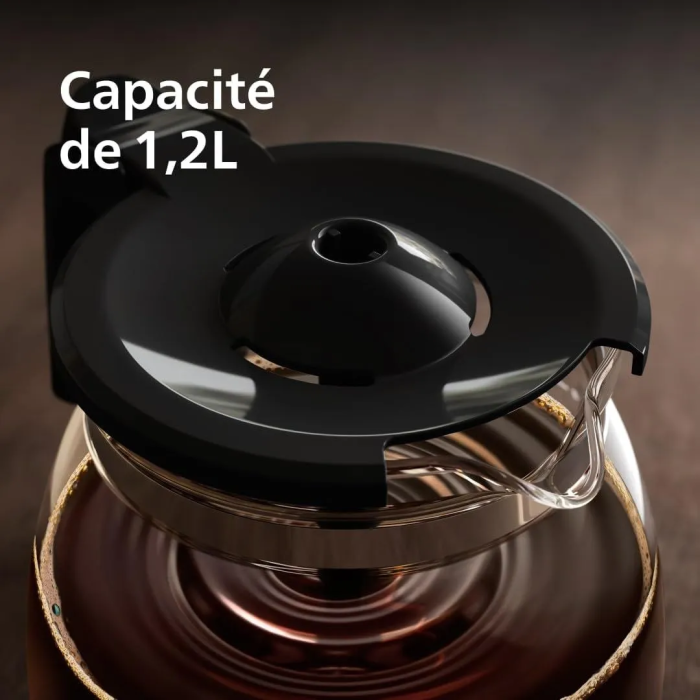 Philips Cafetera de Filtro HD7461/20 - Negro, 15 Tazas 3