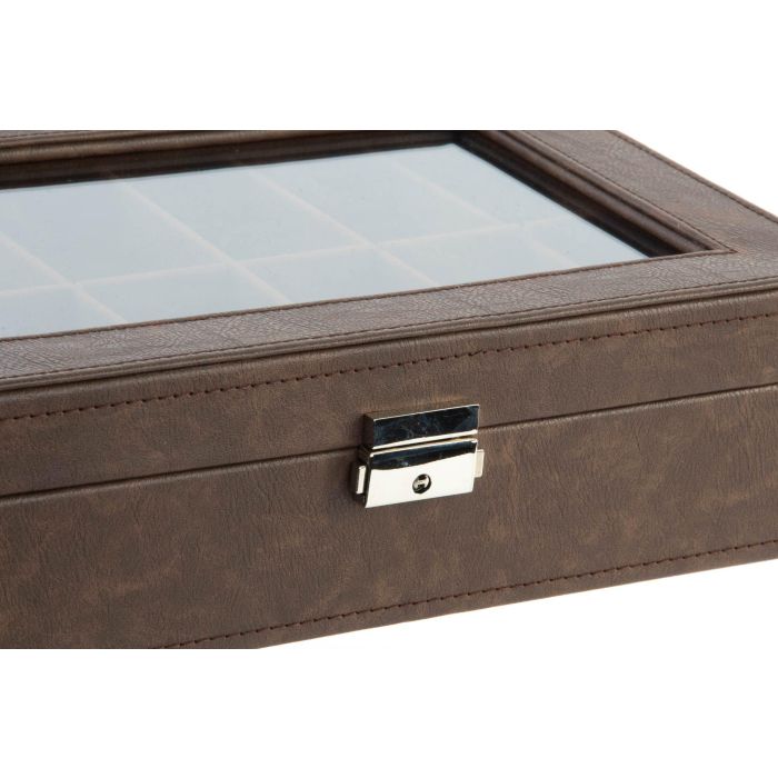 Joyero Tradicional DKD Home Decor Marron Oscuro 20 x 8 x 30 cm 1 Joyero Tradicional DKD Home Decor Marron Oscuro 20 x 8 x 30 cm 1