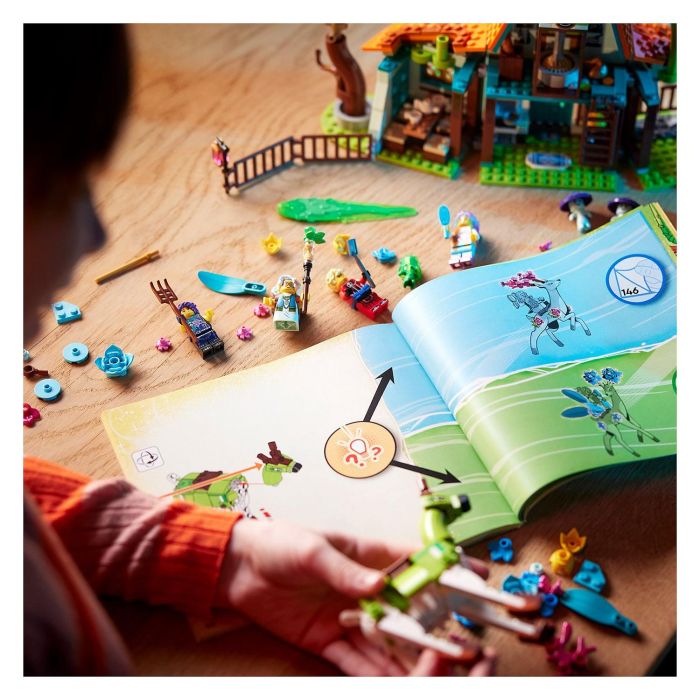 Lego DREAMZzz 71459 Establo de Criaturas de Ensueño, Juguete de Granja con Figura de Ciervo 2 en 1