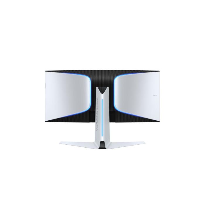 TCL Monitor Gaming Curvo 34R83Q 34" QD-Mini LED WQHD 170Hz 1ms 1500R AMD FreeSync Premium Color Blanco y Negro 9