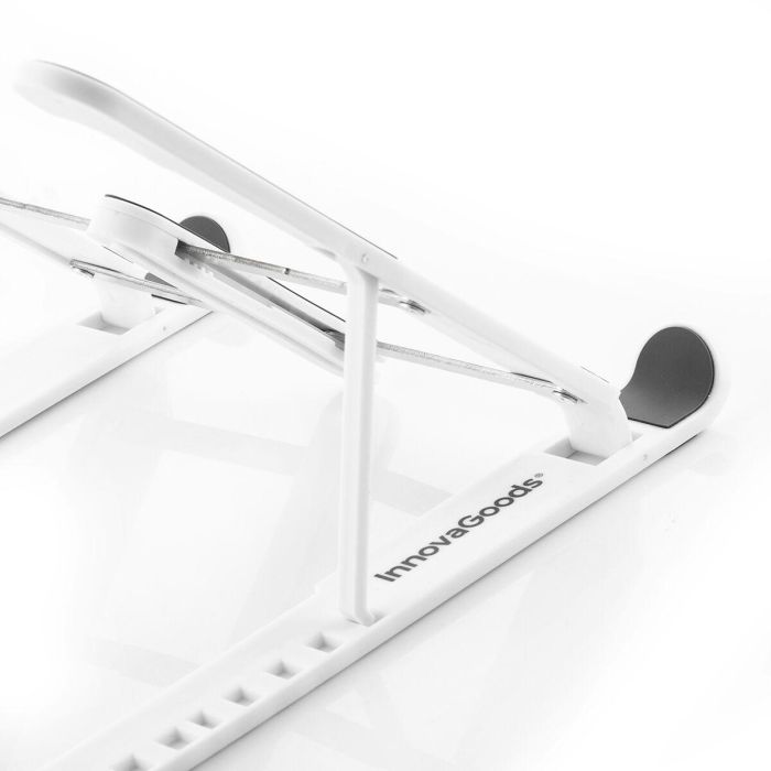 Soporte Plegable y Regulable para Portátil Flappot InnovaGoods 4 Soporte Plegable y Regulable para Portátil Flappot InnovaGoods 4