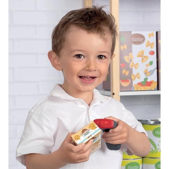 Supermercado de Juguete Smoby Interactivo + 3 Años 30 piezas 3 Supermercado de Juguete Smoby Interactivo + 3 Años 30 piezas 3