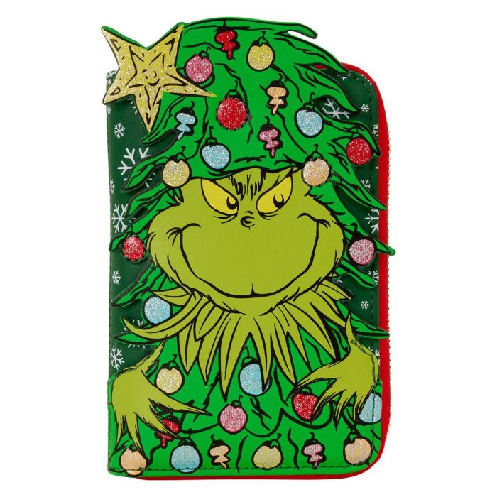 Cartera Dr. Seuss Holiday El Grinch Loungefly 0 Cartera Dr. Seuss Holiday El Grinch Loungefly 0