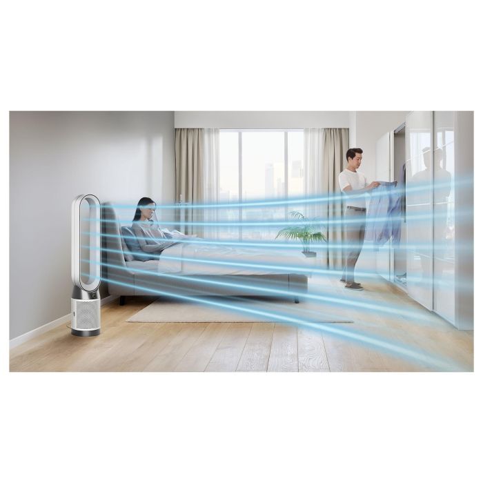 Dyson Purifier Cool Gen1 Purificador de Aire con Ventilador y Calefacción, Filtro HEPA 13, Blanco