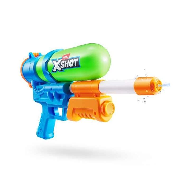 Pistola de agua x-shot retro 80's super splash, carga rápida 22x40x7,6cm - modelos surtidos 1 Pistola de agua x-shot retro 80's super splash, carga rápida 22x40x7,6cm - modelos surtidos 1