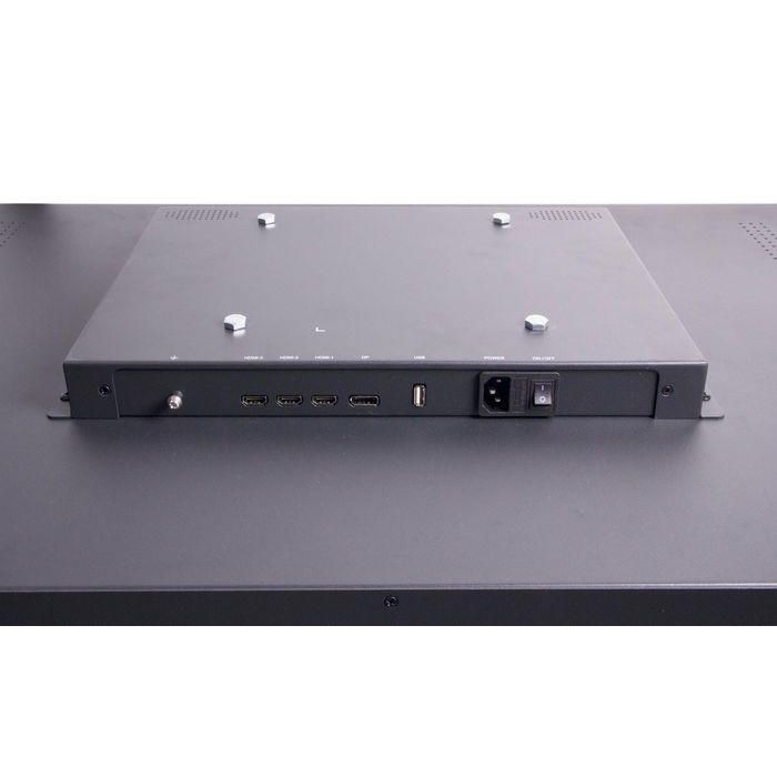 Ernitec Monitor Vigilancia 49" 4K UHD LED Grado Industrial Chasis Metálico Operación 24/7 3