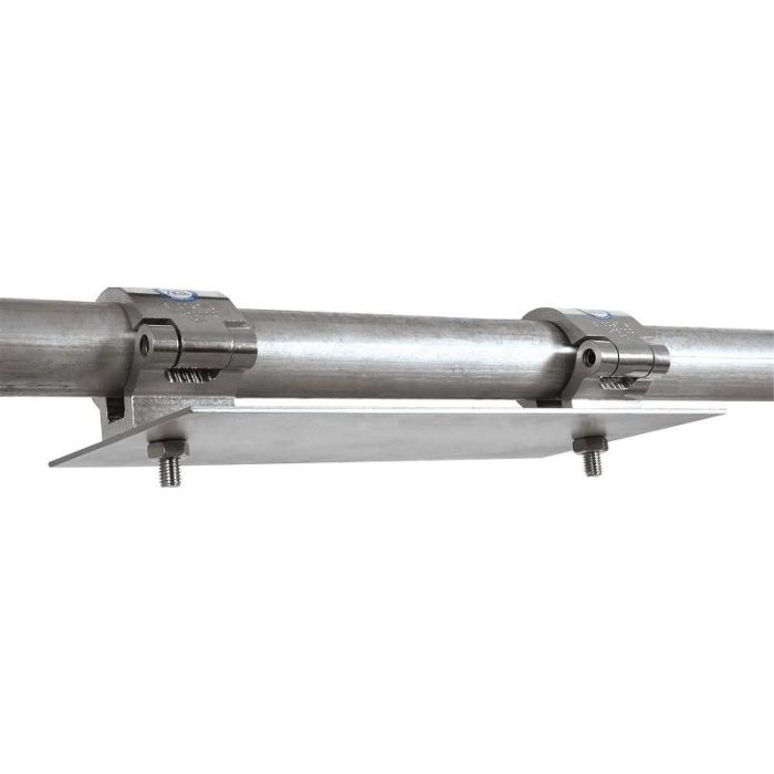 Hagor Traversenadapterplatte inkl. 2 x Schelle 0 Hagor Traversenadapterplatte inkl. 2 x Schelle 0