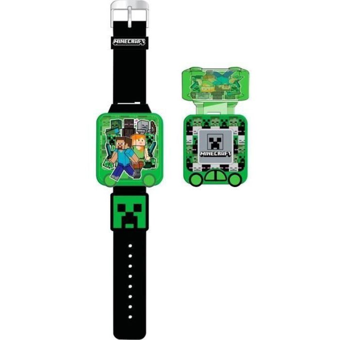 Kids Licensing MIN4148 Reloj Educativo con Juegos de Minecraft para Niños 1