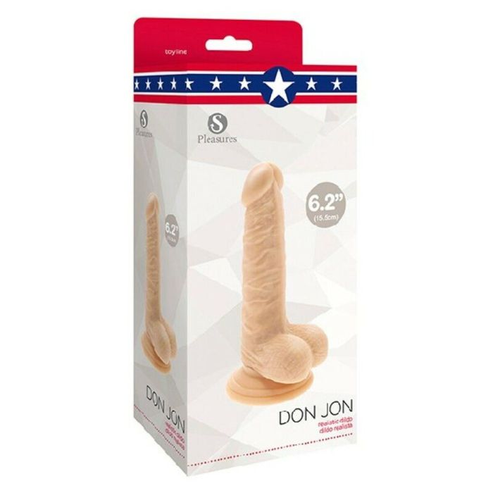 Consolador Realista S Pleasures Don Jon PVC Ø 3,6 cm (13 cm) 1 Consolador Realista S Pleasures Don Jon PVC Ø 3,6 cm (13 cm) 1