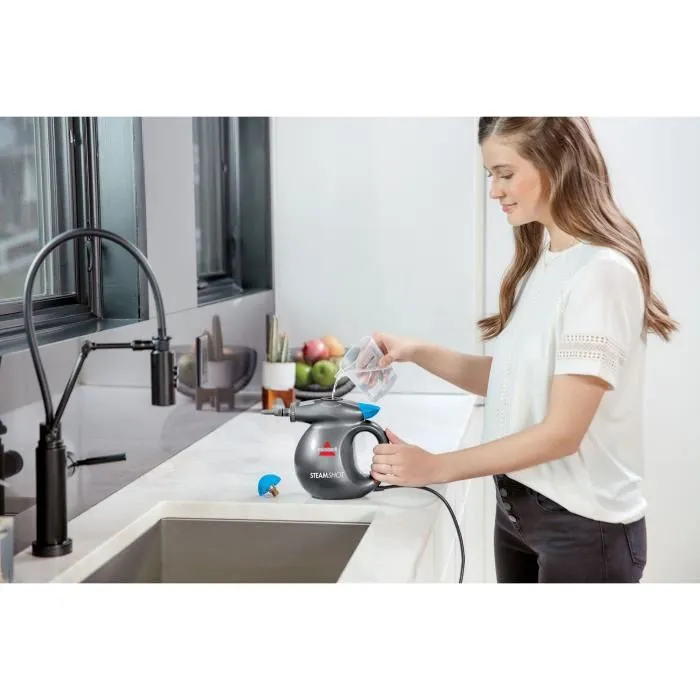 Bissell SteamShot B2635J Limpiador a vapor de mano 4,5 bares 7 accesorios Calentamiento 1 min Bissell SteamShot B2635J Limpiador a vapor de mano 4,5 bares 7 accesorios Calentamiento 1 min