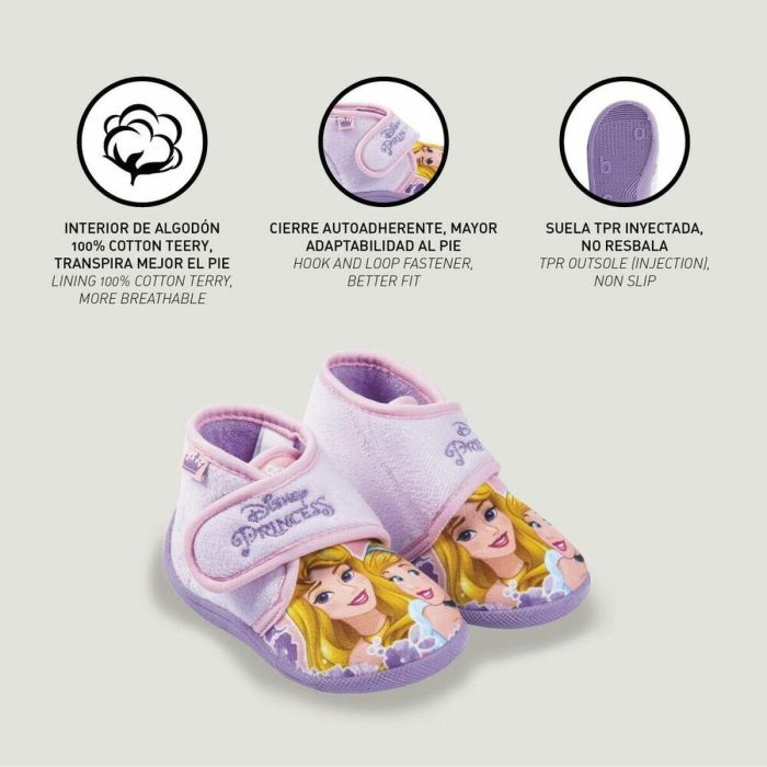 Zapatillas de Estar por Casa Disney Princess Rosa 4