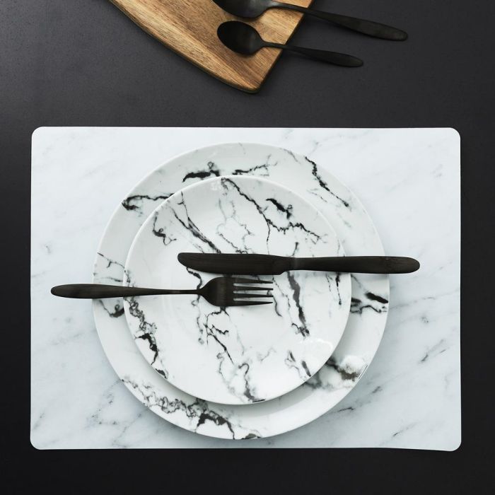 Home Deco Factory Individual 40x30 Efecto Mármol Plástico Colección Lounge 1