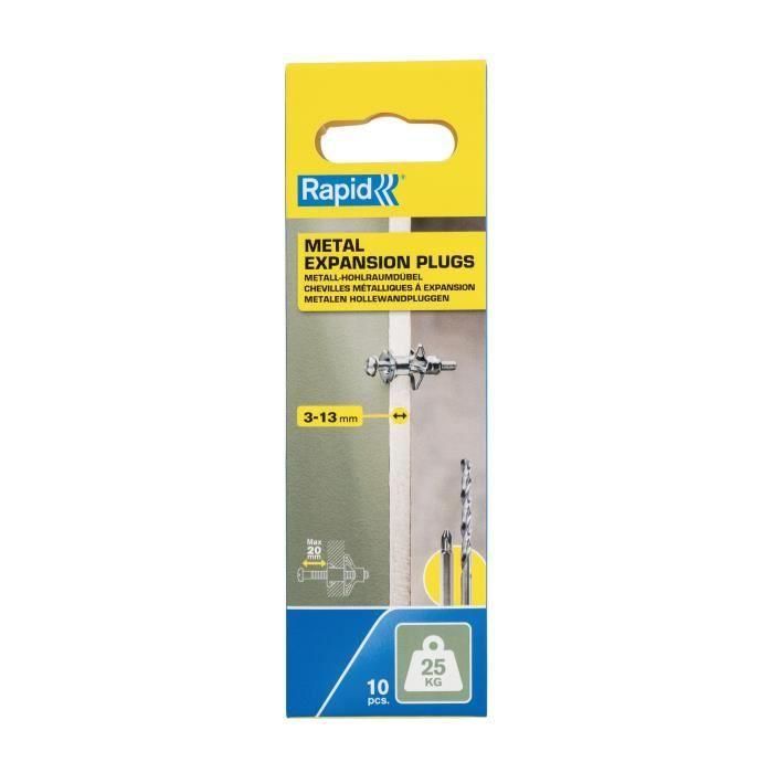 Taco de expansión metálico ø8x32 tornillo m4x40(bolsa 10 unid) Taco de expansión metálico ø8x32 tornillo m4x40(bolsa 10 unid)