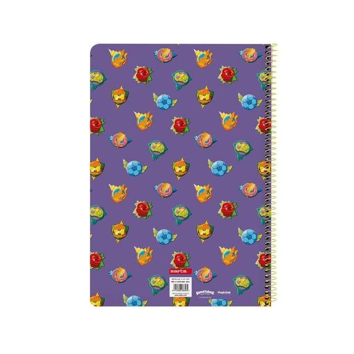 Libreta folio 80 h. tapas duras superthings guardians of kazoom 21,5x31x1cm 1 Libreta folio 80 h. tapas duras superthings guardians of kazoom 21,5x31x1cm 1