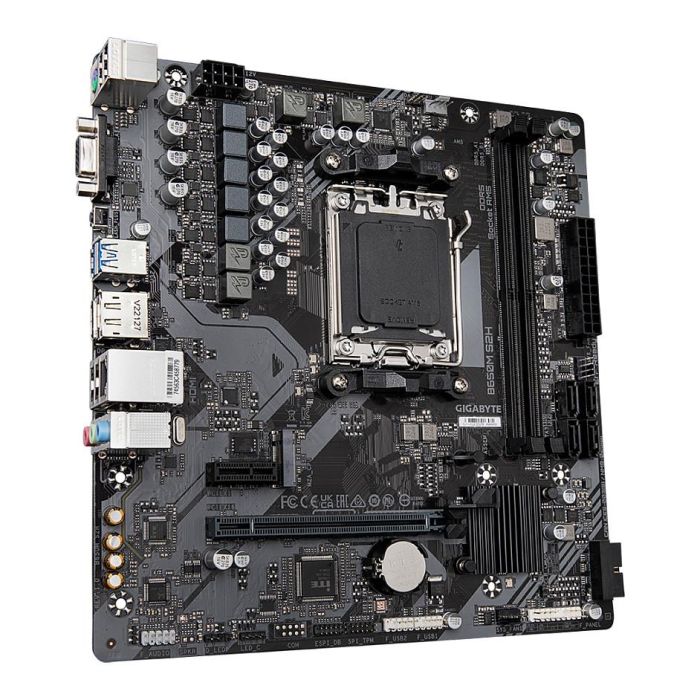 GIGABYTE B650M S2H Placa Base AMD Socket AM5 DDR5 PCIe 4.0 M.2 Gigabit Ethernet USB 3.2 Gen 1 1 GIGABYTE B650M S2H Placa Base AMD Socket AM5 DDR5 PCIe 4.0 M.2 Gigabit Ethernet USB 3.2 Gen 1 1