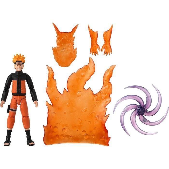 Bandai Figura Coleccionable Articulada Naruto Shippuden Anime Heroes Beyond Naruto 17cm Detallada con Accesorios 4
