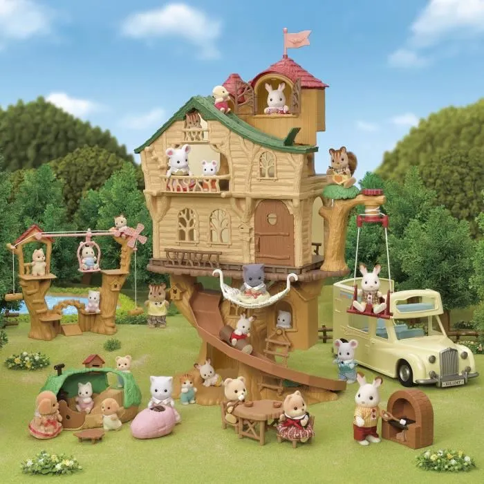 Sylvanian Families 5452 The Baby Zip Line Juego de Tirolina para Bebé 5 Sylvanian Families 5452 The Baby Zip Line Juego de Tirolina para Bebé 5