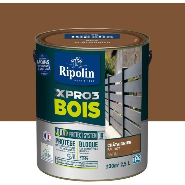 Pintura de Imprimación Ripolin Marrón Satinado 3 Pintura de Imprimación Ripolin Marrón Satinado 3