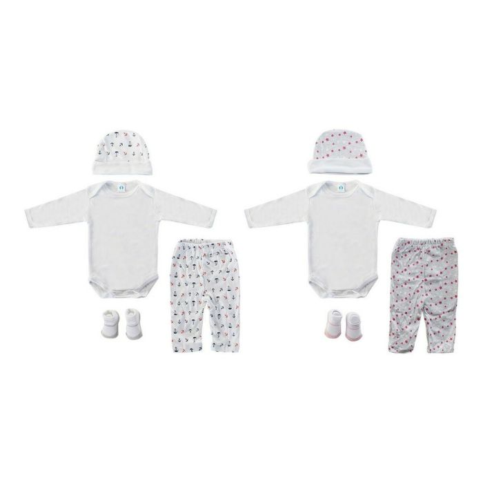 Bebe Baby DKD Home Decor 28 x 7 x 24 cm Set de 4 (2 Unidades)