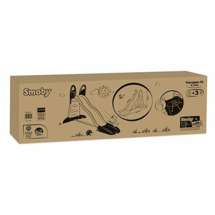 Smoby S.life Tobogán XL para Niños, Edad Mínima 3 Años, Fabricado en Plástico, Sin Montaje 1 Smoby S.life Tobogán XL para Niños, Edad Mínima 3 Años, Fabricado en Plástico, Sin Montaje 1