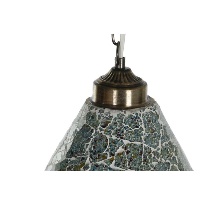 Lámpara de Techo Home ESPRIT Verde Azul cielo Metal Cristal 25 W 23 x 23 x 66 cm (2 Unidades) 3 Lámpara de Techo Home ESPRIT Verde Azul cielo Metal Cristal 25 W 23 x 23 x 66 cm (2 Unidades) 3
