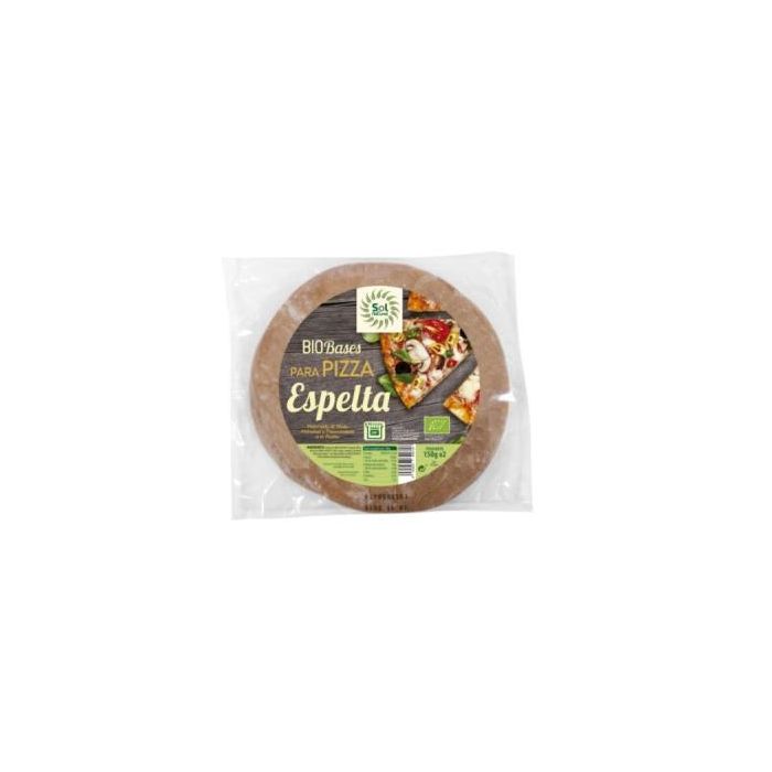 Base Pizza Espelta Integral Masa Gruesa 2Ud Bio Base Pizza Espelta Integral Masa Gruesa 2Ud Bio