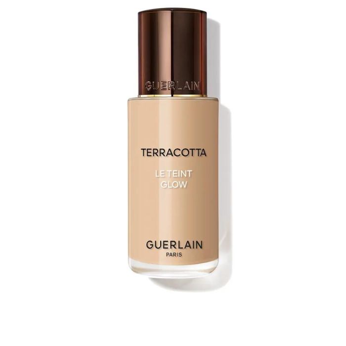 Guerlain Terracotta Le Teint Glow Fondo de Maquillaje Fluido #3N 30ml - 95% Ingredientes Naturales, Duración 24h