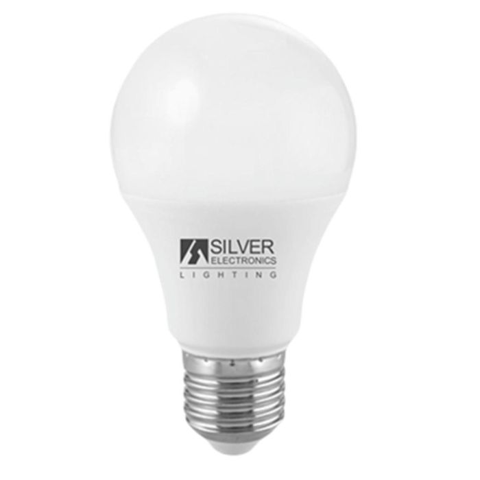 Silver Bombilla Led Eco Estandar 8W E27 Luz Cálida 3000K Clase A+