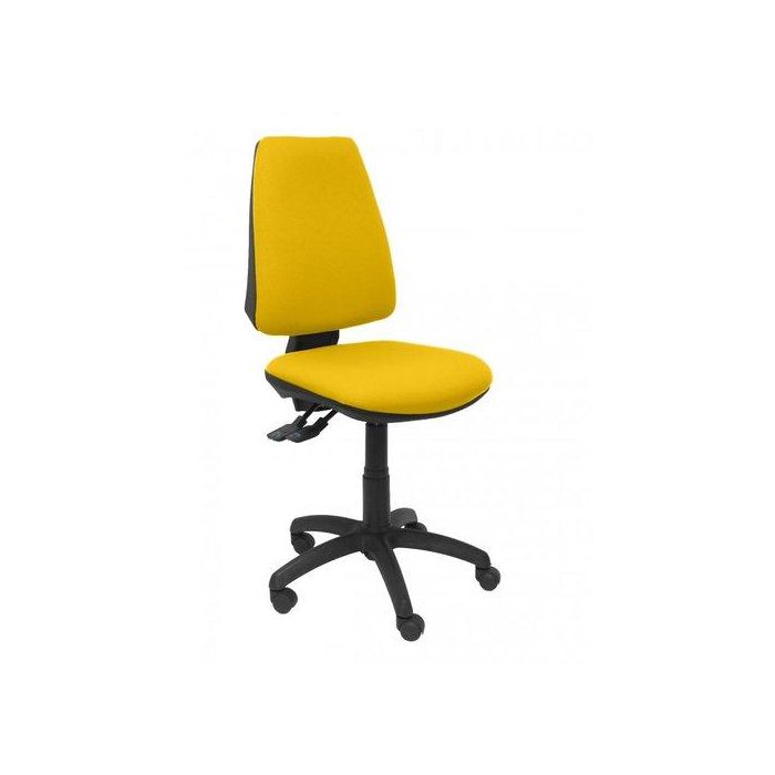 Silla Piqueras Y Crespo Elche S Mecanismo Sincro De Doble Maneta Gran Confortabilidad Regulable En Altura Ruedas De Nylon Asiento Y Respaldo Tapizado Bali Amarillo