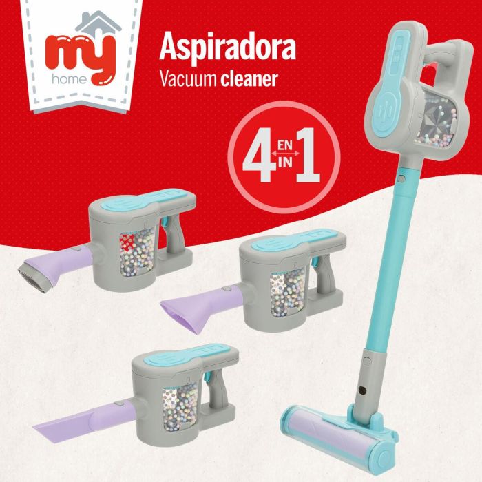 Aspiradora de juguete Colorbaby 17 x 56 x 11 cm (4 Unidades) 5 Aspiradora de juguete Colorbaby 17 x 56 x 11 cm (4 Unidades) 5