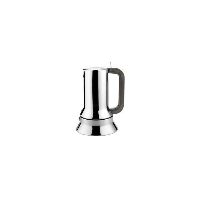 Alessi 9090/1 Cafetera 1 Taza Acero Inoxidable 18/10 Diseñada por Richard Sapper Alessi 9090/1 Cafetera 1 Taza Acero Inoxidable 18/10 Diseñada por Richard Sapper