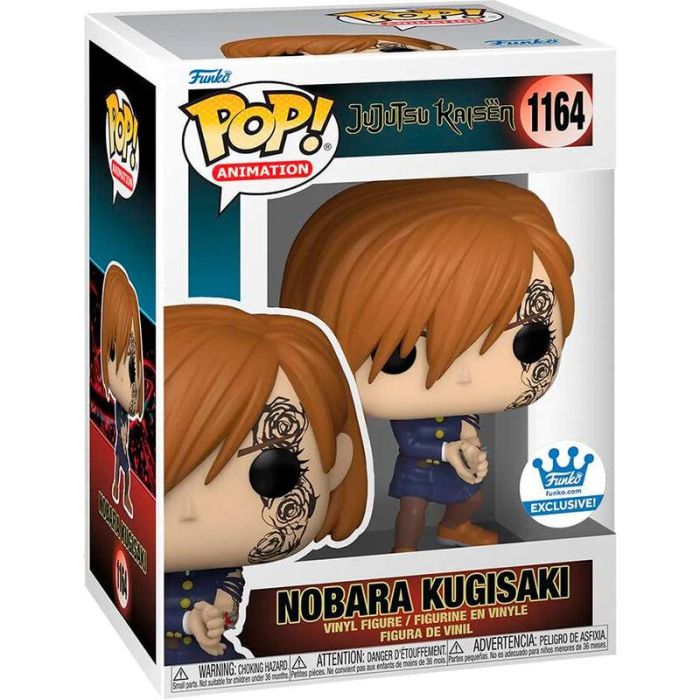 FUNKO POP Jujutsu Kaisen Nobara Kugisaki Exclusive - Figura de Vinilo de 9cm