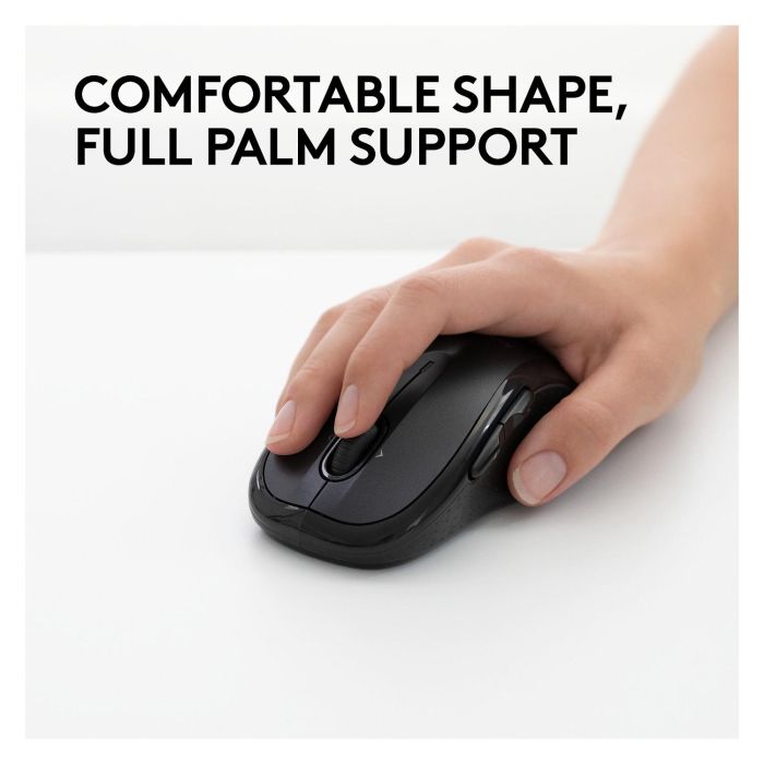 Logitech M510 Ratón Inalámbrico RF Láser Negro 2