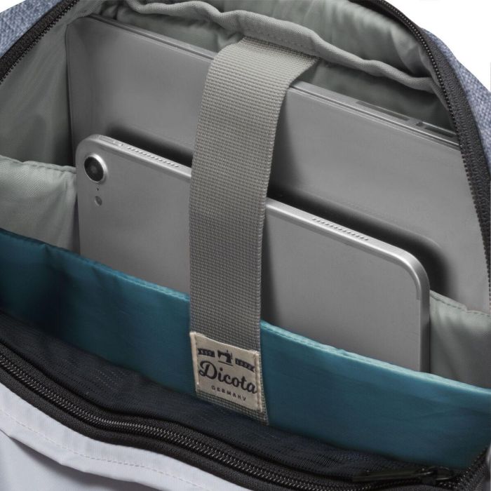 Dicota Eco MOTION 13 - 15.6", 600Dx400D RPET Polyester, Blue Denim 9 Dicota Eco MOTION 13 - 15.6", 600Dx400D RPET Polyester, Blue Denim 9