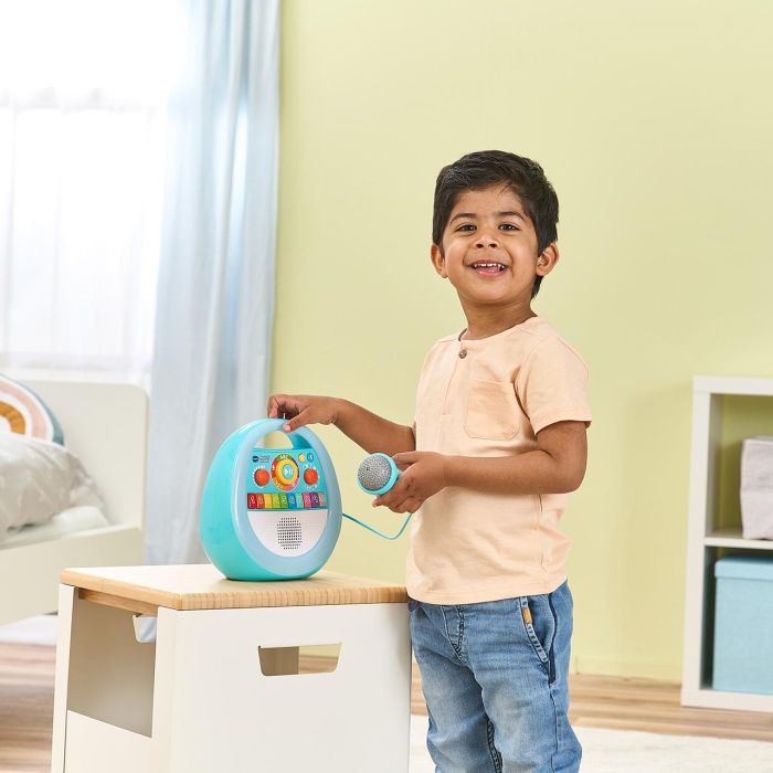 Vtech Karaoke Portátil Infantil Music Kid con 30 Canciones, 10 Melodías, Efectos Luminosos y Pilas Incluidas (Edad 2-6 Años) 5