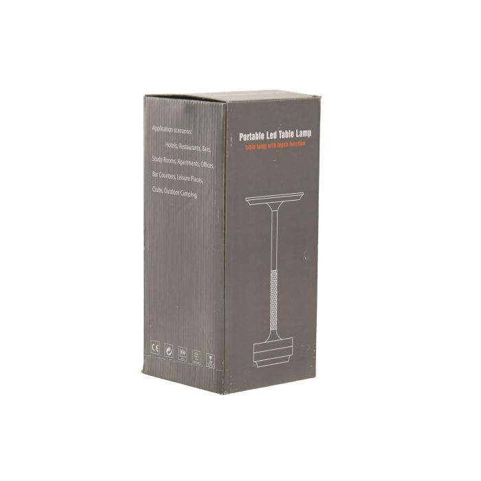 DKD Home Decor Lampara Tactil Dorado Plateado 13 x 29 x 13 cm (6 Unidades)