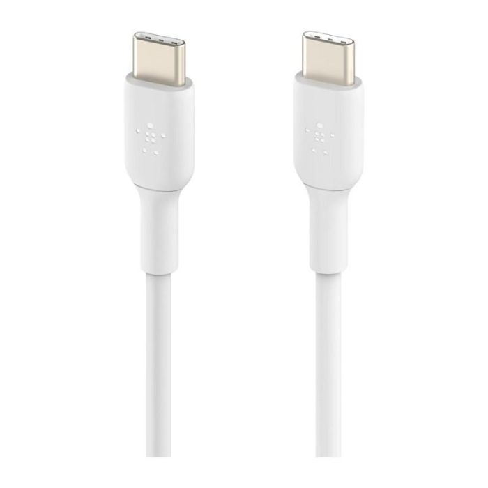 Cable USB-C Belkin CAB003BT1MWH Blanco 1 m (1 unidad) 3