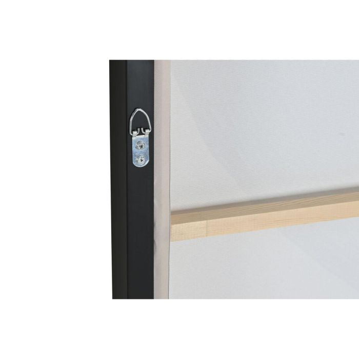 Lienzo Home ESPRIT Blanco Negro Sombrero Moderno 103 x 4,5 x 143 cm (2 Unidades) 1