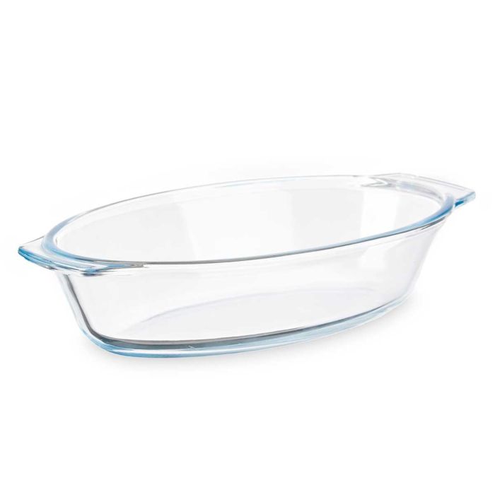 Bandeja Borosilicato Ovalada Asas 700Ml Vivalto 23X5CM (18 Unidades) 1 Bandeja Borosilicato Ovalada Asas 700Ml Vivalto 23X5CM (18 Unidades) 1