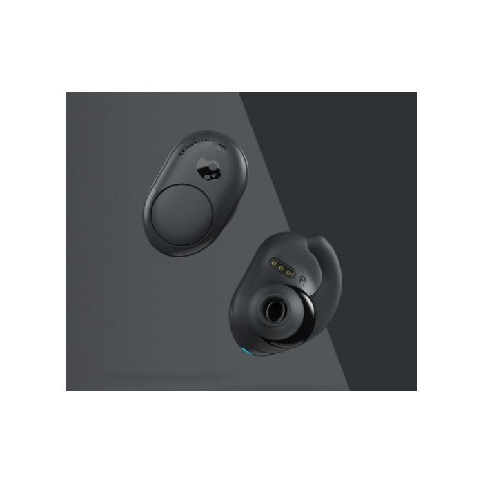 Skullcandy S2BBW Auriculares True Wireless In-Ear Oscuro Gris/Negro para Llamadas/Música con Bluetooth y USB-C