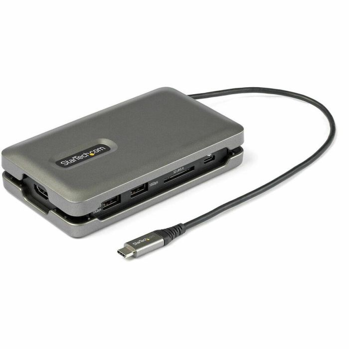 Hub USB Startech DKT31CSDHPD3 Gris 100 W Hub USB Startech DKT31CSDHPD3 Gris 100 W