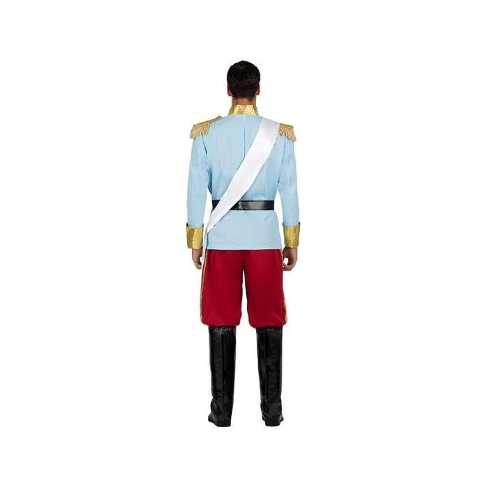 Disfraz príncipe azul s (chaqueta, cinturón, pantalones y cubrebotas) 1 Disfraz príncipe azul s (chaqueta, cinturón, pantalones y cubrebotas) 1