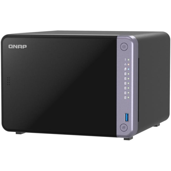 QNAP TS-632X-4G NAS Torre 6 bahías Alpine AL524 Quad Core 4GB DDR4 2x10GbE SFP+ 4