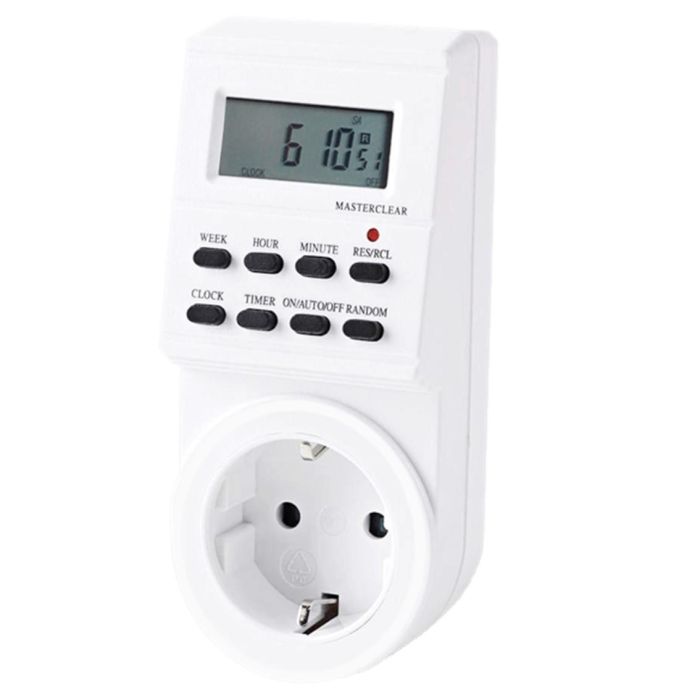 Enchufe con programador digital Silver Electronics 49401 1