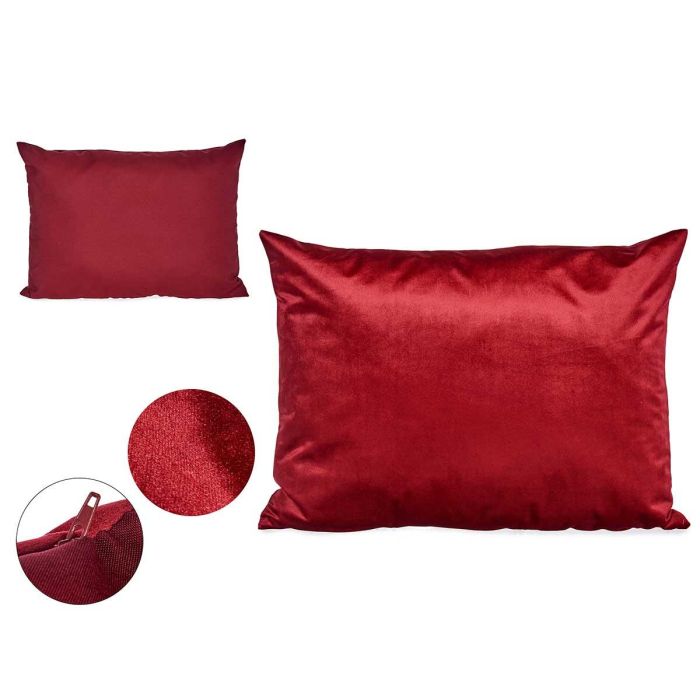 Giftdecor Cojín Terciopelo Rojo 60 x 45 cm (Set de 6) 0 Giftdecor Cojín Terciopelo Rojo 60 x 45 cm (Set de 6) 0