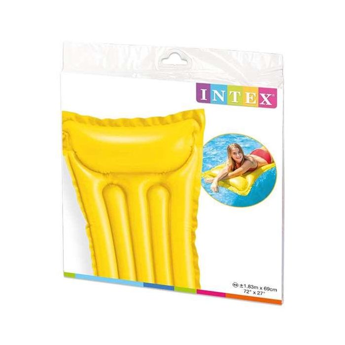 Intex Colchoneta 5 Tubos Colores Mate 183x69 cm - Modelos Surtidos
